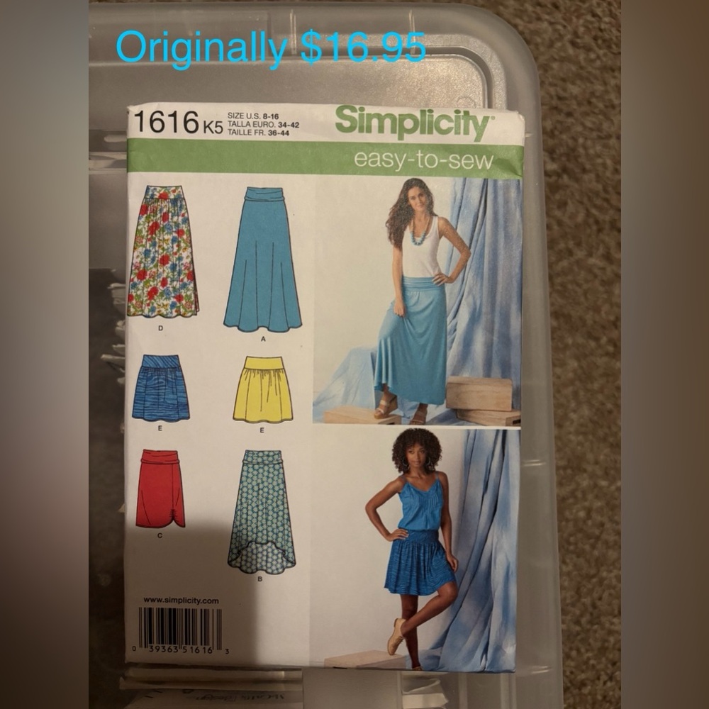 Simplicity Women's Skirt Sewing Pattern